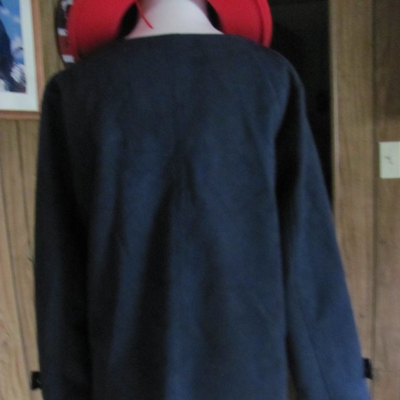 BOB MACKIE WEARABLE ART LADIES FAUX SUEDE JACKET S - Picture 7 of 12